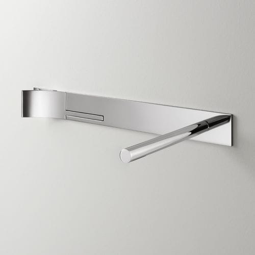 Misturador monocomando para lavatório - CUT01 - CEADESIGN - de parede / em aço inoxidável / para banheiro