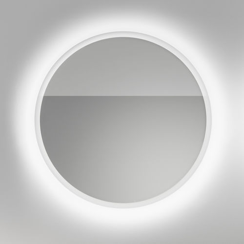 Espelho de parede - MIR02 - CEADESIGN - moderno / redondo / em aço inoxidável