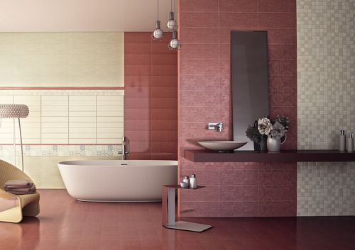 Placas de revestimento em cerâmica - GIOIELLI : ARMONIA - CERAMICA ALTA - brilhante / para ambiente interno / de piso