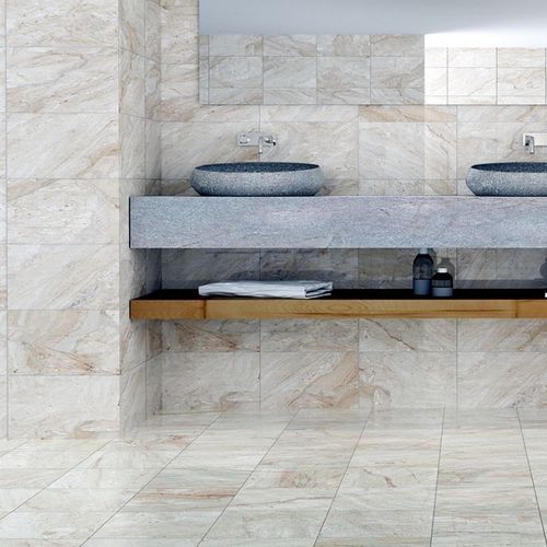 Placas de revestimento em cerâmica - TRAVERTINO - CERTECA | Floor and Wall Ceramic Tiles - fosca / para ambiente interno / para banheiro