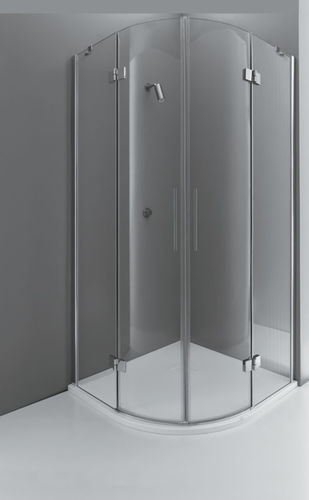 Box de banheiro de abrir - INFINITY - COLACRIL - curvo / de canto