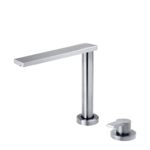Misturador monocomando de bancada - KT18D - GEDA - em latão cromado / para cozinha / 2 furos
