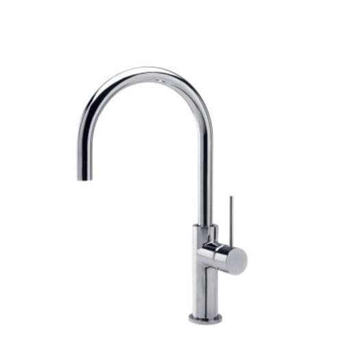Misturador monocomando de bancada - KT21S - GEDA - em latão cromado / para cozinha / 1 furo