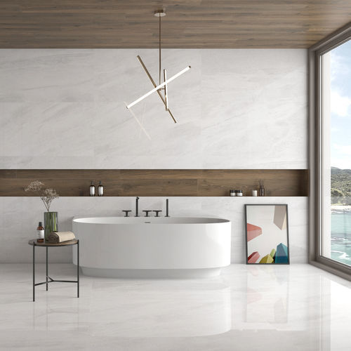 Placas de revestimento em grés porcelanato - BALNI - GEOTILES - polida / brilhante / para ambiente interno