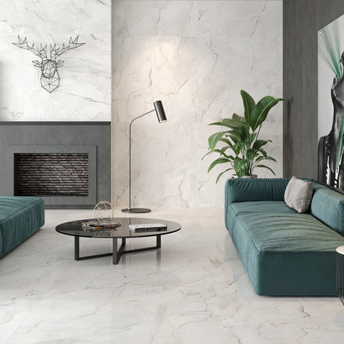 Placas de revestimento em grés porcelanato - SAUVAGE - GEOTILES - polida / brilhante / nacarada