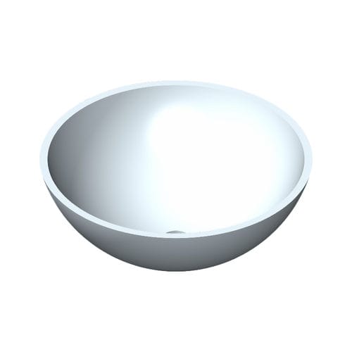 Cuba de apoio - 40400 - GRAFF - em cerâmica / em Corian® / redonda