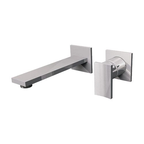 Misturador monocomando para lavatório - E-3636-LM36W-T - GRAFF - de parede / em metal cromado / para banheiro