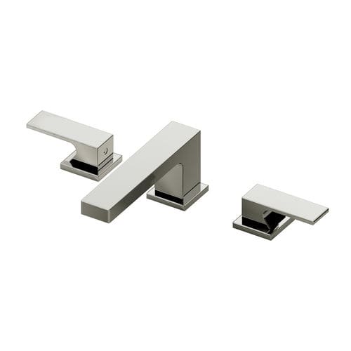Misturador bicomando para lavatório - E-11210-LM55B-PC - GRAFF - de bancada / em metal cromado / para banheiro