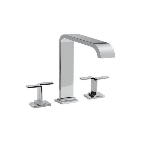 Misturador bicomando para lavatório - E-2311-C9 - GRAFF - de bancada / em metal cromado / em níquel