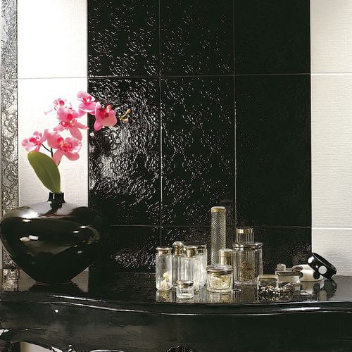 Placas de revestimento em faiança - CONTRASTI - IDEA CERAMICA - com relevo / para ambiente interno / de parede