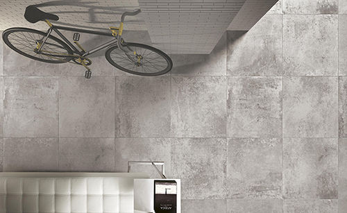 Placas de revestimento em grés porcelanato - LES MURS - IL CAVALLINO - polida / para ambiente interno / de piso