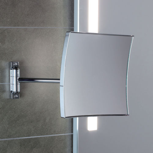 Espelho para banheiro de parede - QUADROLO - KOH-I-NOOR - contemporâneo / quadrado / em latão