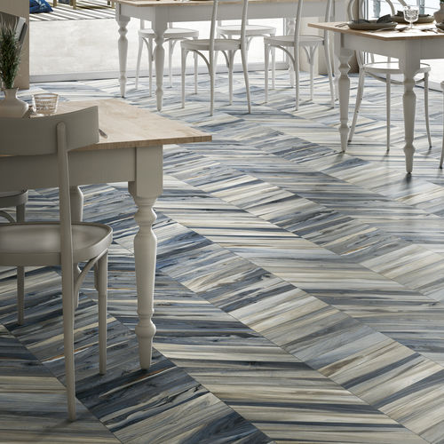 Placas de revestimento em grés porcelanato - CHEVRON - LA FABBRICA AVA - em madeira / fosca / com acabamento natural