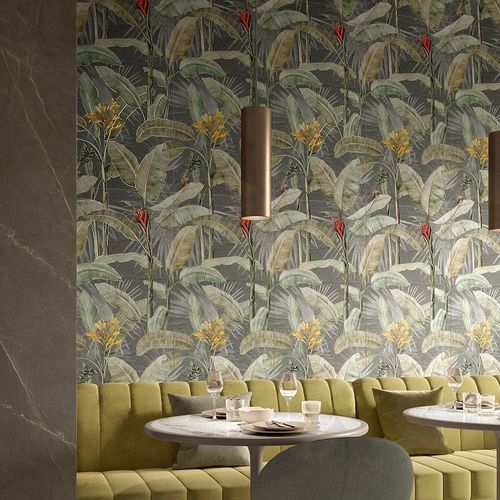Placa de pedra em grés porcelanato - BOTANICAL - LA FABBRICA AVA - para parede / fosca / efeito papel de parede