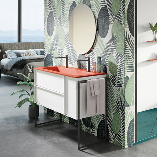 Móvel de banheiro contemporâneo - URBAN FURNITURE - ACQUABELLA - da linha residencial / da linha comercial / em madeira