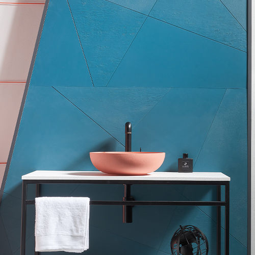 Painel decorativo de revestimento - BASIC - ACQUABELLA - de parede / para banheiro / com iluminação