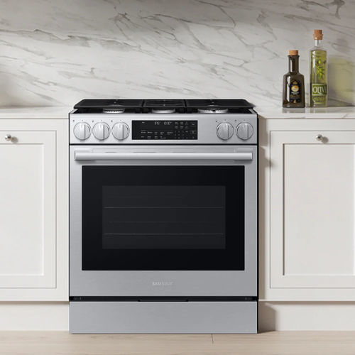 Fogão a gás - NSG90H60SRAA - SAMSUNG Home Appliances - 6 bocas / 1 forno / de limpeza manual