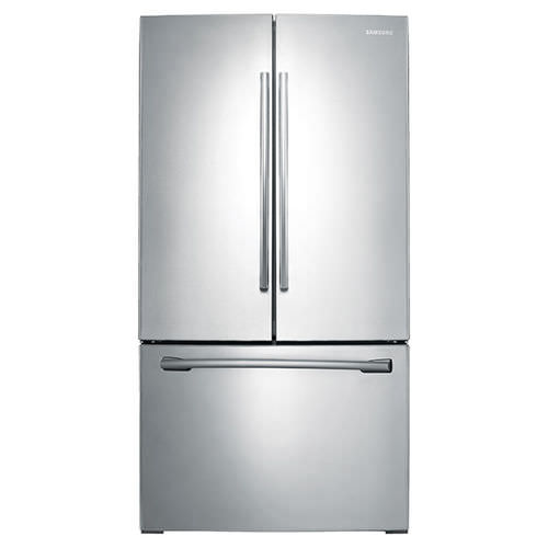 Refrigerador modelo americano - RF26HFPNBSR/AA - SAMSUNG Home Appliances - da linha residencial / de instalação livre / em aço inoxidável