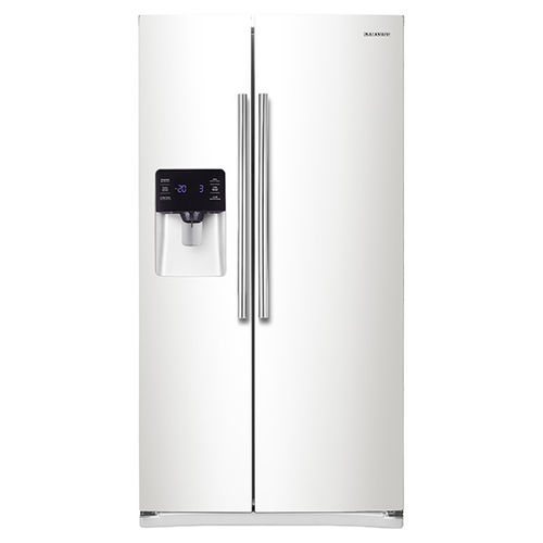 Refrigerador modelo americano - RS25H5111WW/AA - SAMSUNG Home Appliances - da linha residencial / de instalação livre / branco