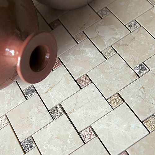Pastilhas em mármore - ACQUAFORTE : CLASSIC BOX - LITHOS MOSAICO ITALIA - polida / fosca / para ambiente interno