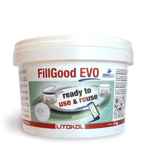 Argamassa de selagem de juntas - FILLGOOD EVO - LITOKOL - graute / para revestimento cerâmico / de poliuretano