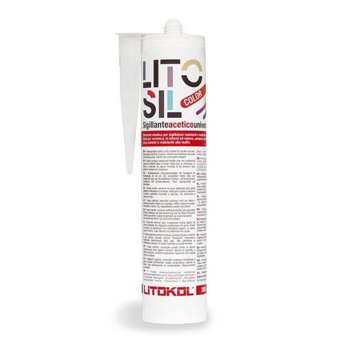 Selante elástico - LITOSIL COLOR  - LITOKOL - à base de resina de silicone / de proteção / à prova de água