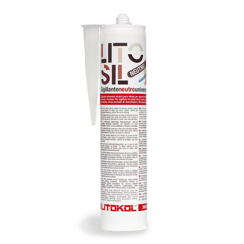 Selante elástico - LITOSIL  - LITOKOL - à base de resina de silicone / para impermeabilização / de proteção