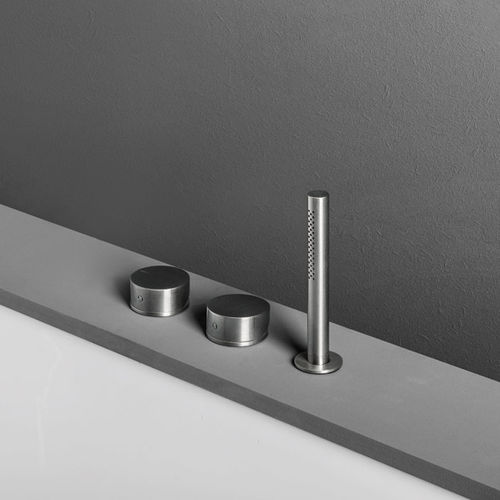 Misturador bicomando para banheira - OX: BT02/BT02P - MAKRO - de bancada / em aço inoxidável / para banheiro