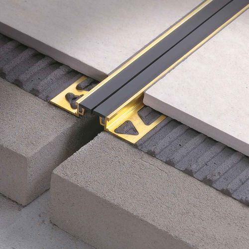 Junta de dilatação em alumínio - COFLEX CBL - PROFILITEC - de latão / para piso