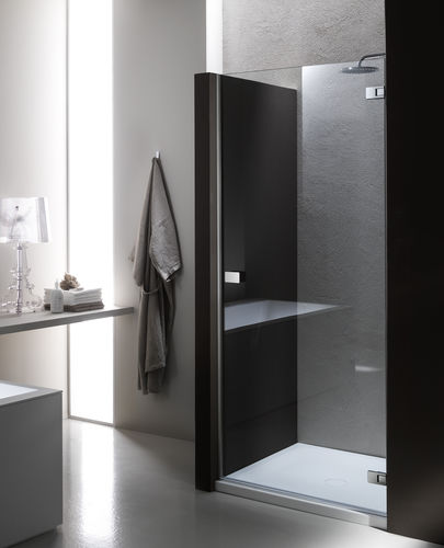 Cabine de banho em vidro - XN - PROVEX - com porta de abrir / retangular / vidro transparente