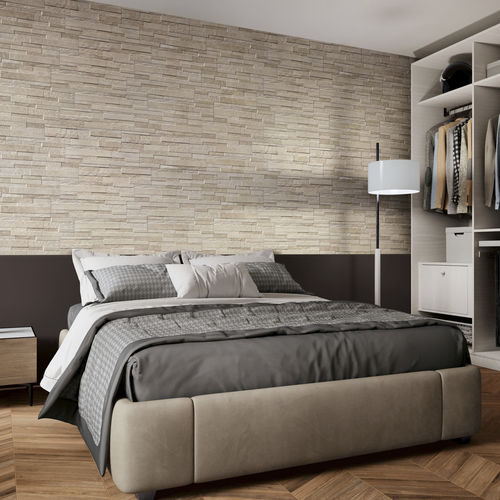 Placas de revestimento em grés porcelanato - J87344 - Ceramica Rondine - em mármore / com relevo / 3D