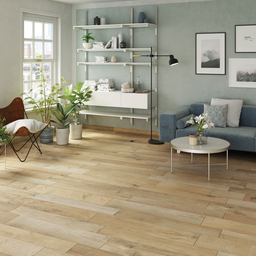 Placas de revestimento em grés porcelanato - ASPEN : BEIGE - Ceramica Rondine - estruturada / com acabamento natural / para ambiente interno