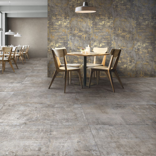 Placas de revestimento em grés porcelanato - DARK - Ceramica Rondine - polida / estruturada / envelhecida