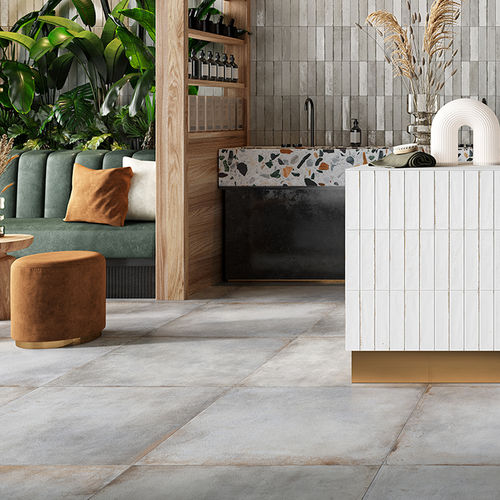 Placas de revestimento em grés porcelanato - MANHATTAN LIGHT GREY - Ceramica Rondine - para ambiente interno / para sala / para cozinha