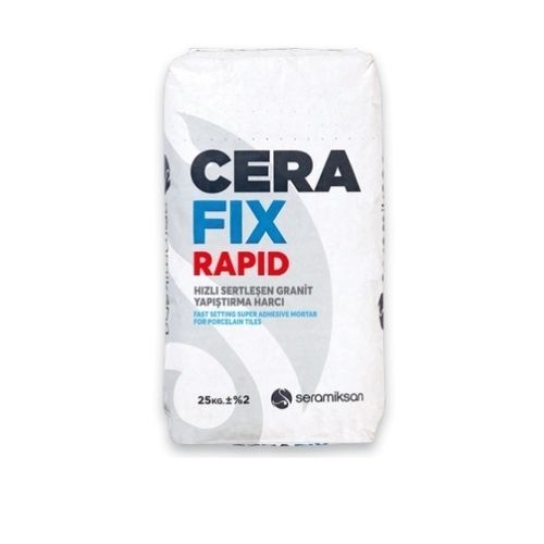 Argamassa colante de vedação - CERAFIX RAPID - SERAMIKSAN - de selagem de juntas / cinza / de secagem rápida