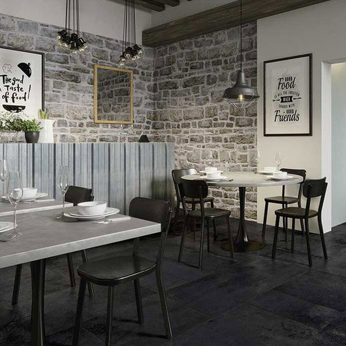 Placas de revestimento em grés porcelanato - STUDIO 50 - SERENISSIMA - polida / para ambiente interno / para ambiente externo