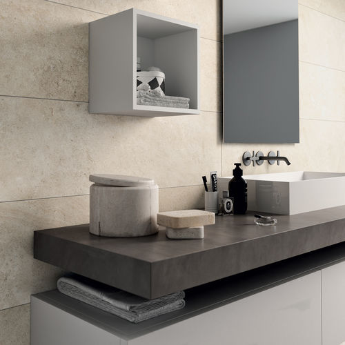 Placas de revestimento em grés porcelanato - SELECTION - SICHENIA GRUPPO CERAMICHE - polida / para ambiente interno / para ambiente externo