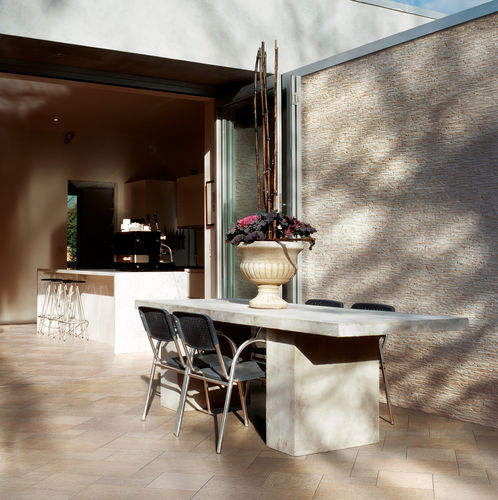 Placas de revestimento efeito de pedra aparente - PAVE' WALL HOUSE - SICHENIA GRUPPO CERAMICHE - em grés porcelanato / texturizada / estruturada