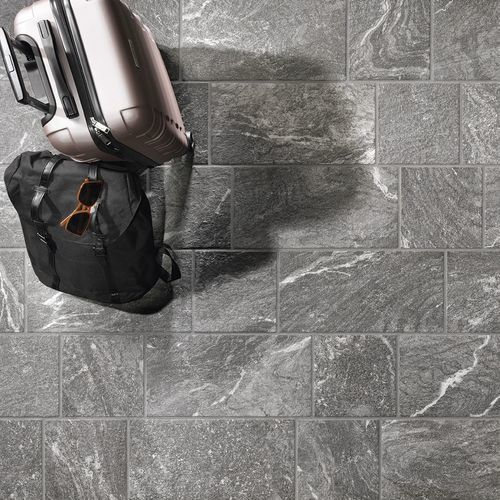 Placas de revestimento em grés porcelanato - PAVÈ DELLE ALPI  - SICHENIA GRUPPO CERAMICHE - fosca / para ambiente interno / para ambiente externo