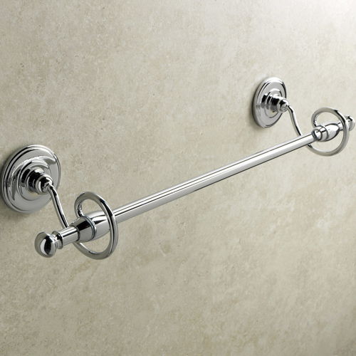 Toalheiro com 1 barra - I 45 - STILHAUS - de parede / em latão / branco
