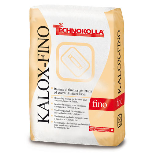 Argamassa de alisamento - KALOX FINO - TECHNOKOLLA - para concreto / à base de cimento e cal