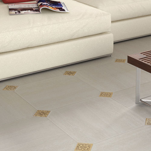Placas de revestimento em grés porcelanato - TACO MARFIL - TERRACOTA - com relevo / para ambiente interno / para sala