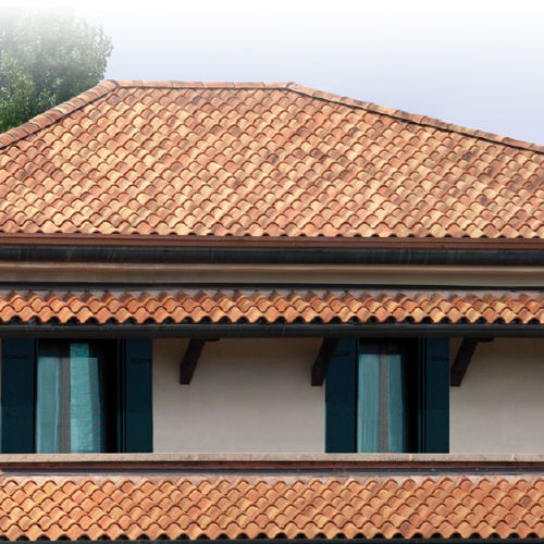 Telha portuguesa - 153Q93 - Tognana industrie e fornaci - cerâmica / envelhecida