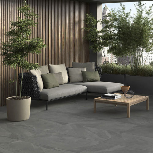 Placas de revestimento em cerâmica - BRAZILIAN SLATE 2THICK - UNICOM-STARKER - polida / para ambiente interno / para ambiente externo