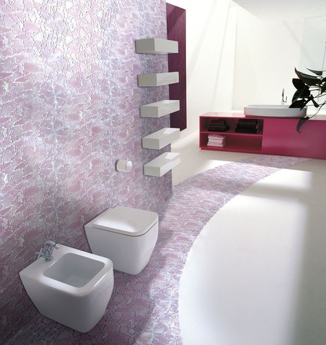 Pastilhas em vidro - BROOK : LILLA KUNZITE - VETROVIVO - polida / para ambiente interno / de parede