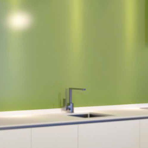 Painel de vidro opaco - G&M - VETROVIVO - brilhante / colorido / para ambiente interno