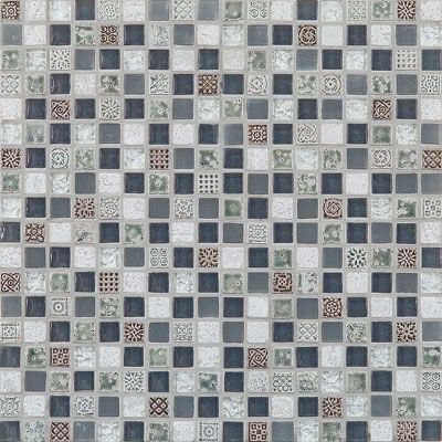 Pastilhas em vidro - ANTICA ROMA : 08100002 - VITREX - para ambiente interno / de parede / de piso