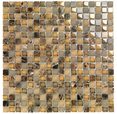 Pastilhas em vidro - PURE &amp; NATURAL : 07200006 - VITREX - para ambiente interno / de parede / de piso
