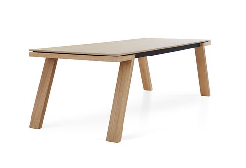 Mesa de jantar contemporânea - SPRING - Odesi. Dutch Design Online - em madeira / retangular / da linha residencial