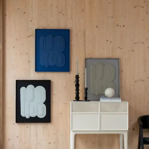 Quadro decorativo contemporâneo - August  - Zuiver